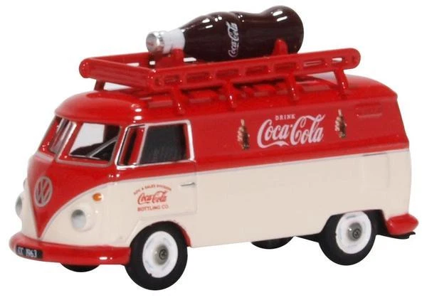 OXFORD 1/76 VW T1 VAN/BOTTLE COCA COLA 76VWS007CC - Image 1 of 1