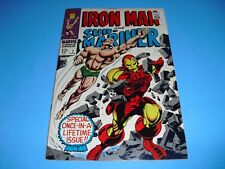Iron Man & Sub Mariner #1 F/VF 7.0 COND 1968! Marvel unrestored and Fine very