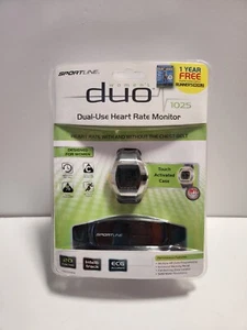 Monitor de ritmo cardíaco saludable Sportline DUO 1025 TOTALMENTE NUEVO - Imagen 1 de 4