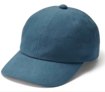 MUJI 100% хлопок фланель регулируемый крышка унисекс дымчатый синий MUJI 55ー59 см Японии новый - Изображение 1 из 4