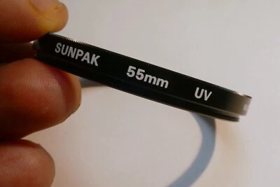Sunpak 55mm UV Filter Made in Japan - Image 1 of 4