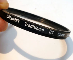 Calumet Traditional UV 62mm Lens Filter made in Germany - Picture 1 of 7
