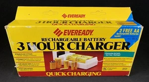 Eveready Rechargeable Battery 3 Hour Charger QCC4 - Picture 1 of 5