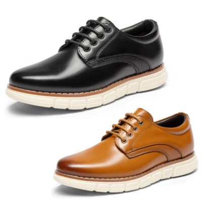 Boy's Kids Toddler Dress Sneakers Casual Oxford Formal Shoes Arch Support Shoes - Image 1 of 4