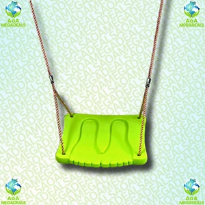 2in1 Kinderschaukel Schaukel Schaukelbrett Stehschaukel apfelgrün *NEU*🔝 - Bild 1 von 5