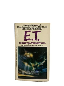 Spielberg E.T. El libro de bolsillo extraterrestre basado en la película 1982 Berkley - Imagen 1 de 10
