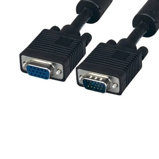 Cable de extensión de video 50-100 pies Super VGA SVGA HD15 28 AWG TV PC MAC Mon M/F  Foto 1 de 1