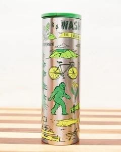 Starbucks 2021 WASHINGTON State Been There Series Green 16oz Stainless Tumbler - Picture 1 of 10