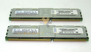 IBM 46C7419 4gb (2x2gb) PC2-5300 LP Non-Chipkill Server Memory Kit zj - Picture 1 of 5