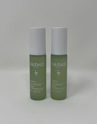 2 X CAUDALIE Vinopure Skin Perfecting Serum 10 mL  0.3oz NEW Travel Mini Pump - Image 1 of 3