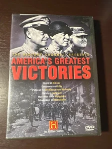 Americas Greatest Victories 2 Disc DVD 2002 The History Channel- Brand New - Imagen 1 de 4