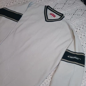 Vintage Union Bay Pullover Herren L Arm Streifen Acryl 90s Y2K Skater Preppy Jock Mall - Bild 1 von 11