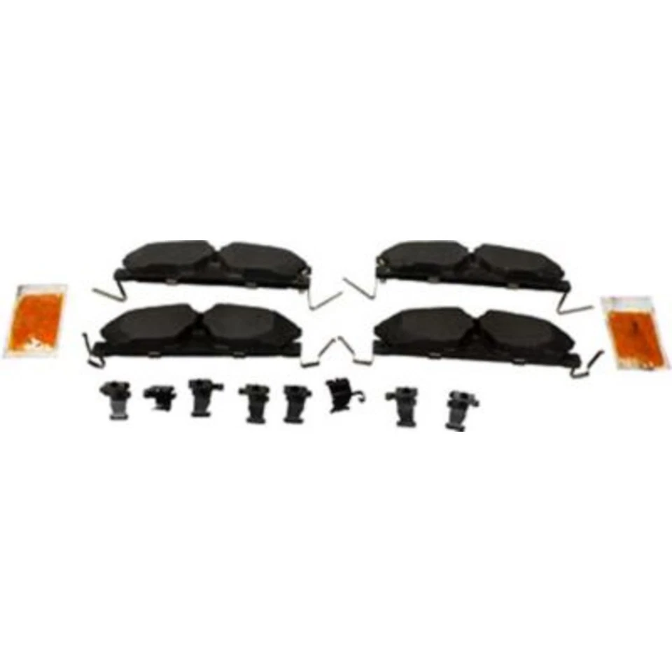 Juego de pastillas de freno delanteras BRF1475 Motorcraft de 2 ruedas para Ford Explorer MKT Taurus Foto 1 de 2