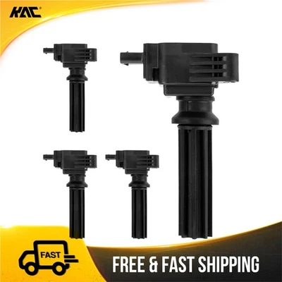 4 bobinas de encendido para Ford Edge Focus Fusion 13-20 Lincoln MKZ UF670 2012-2018 Foto 1 de 4
