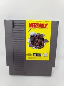 Werewolf The Last Warrior NES Game Authentic Tested - Picture 1 of 3