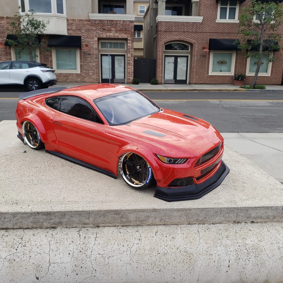 200mm 1/10 Custom Paint MUSTANG SPEC5 4Tec-2 HPI RDS DC10 YD2 MST FZ02 Body Only - Image 1 of 4