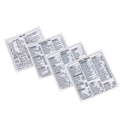 14 Windows PC Reference Keyboard Shortcut Sticker Adhesive for PC Laptop Desktop - Bild 1 von 4