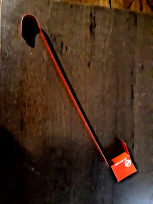 14" Wreath Hanger for Front Door Metal Over The Door Single Hook RED!  New! - Image 1 of 2