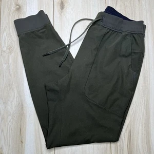 Lululemon ABC Jogger Warpstreme Green Mens Size Medium Athletic Workout Pants - Picture 1 of 13