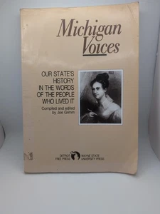 Große Seen Bücher Ser.: Michigan Voices von Joe Grimm (1987, Trade Paperback) - Bild 1 von 2