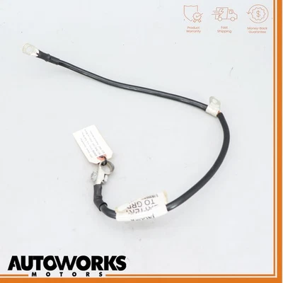 04-07 Jaguar XJ8 XJR Vanden Plas X350 Cable de cable negativo de batería a tierra OEM Foto 1 de 4