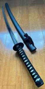 Espada de imitación japonesa Katana Wakizashi auténtica de JPN Iaido Kendo - Imagen 1 de 10