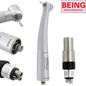 BEING Manipolo Turbina Alta Velocità Dentale NSK 303PQ-N Mach FL-CM Accoppiamento 4 Fori - Foto 1 di 40