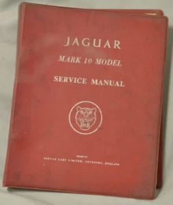 Manual de servicio para Jaguar MK10. Original - Imagen 1 de 2
