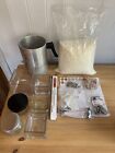 Candle Making Starter Kit. Includes 2.5Kg Soy Wax, Jug, Wick, Centering Tools