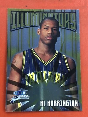 1998-99 Fleer Brilliants Illuminators Al Harrington Rookie #15 - Image 1 of 2