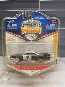 2010 Jada Badge City Heat 1959 Cadillac Eldorado Police Car Wave 1