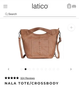 Latico Nala Hazel Crossbody NWT $250 (Out Of Stock Item - High Demand) MSRP $250 - Picture 1 of 6