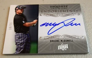 Upper Deck Exquisite Collection 2014/75 Graeme McDowell #EE-GM Rookie automático radiocontrol - Imagen 1 de 2