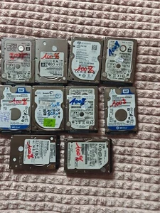 Lot de 10 HDD testé part sentinel - Photo 1/4