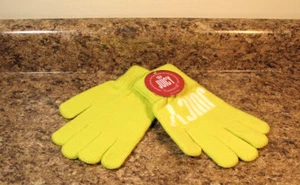 JUICY COUTURE Lime Acrylic Blend Women One Size Gloves NWT - Picture 1 of 3