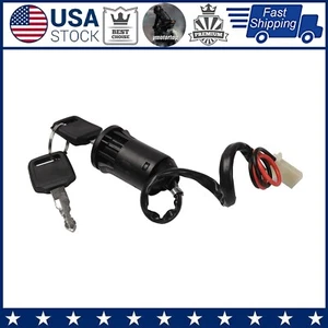 Ignition Key Switch For Chinese ATV Quad Go Kart Taotao Scooter 4 Wheelers NEW - Picture 1 of 7