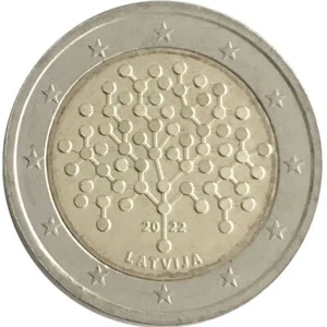 2 euro Lettonia 2022 "Alfabetizzazione Finanziaria" - Picture 1 of 1