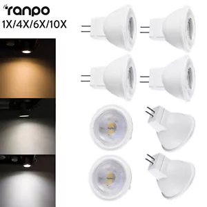 1x 10x Mini MR11 Led Spotlight 3W Dimmable Cool Warm Neutral White Spotlight - Picture 1 of 13