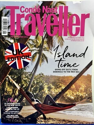 CONDE NAST TRAVELLER MAGAZINE #304 SEPT / OCT 2024 - Image 1 of 2