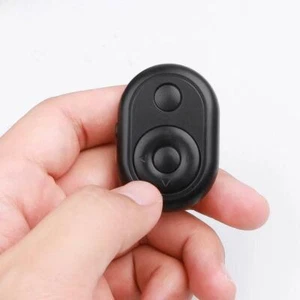 Fernauslöser Clicker Kabelloser Bluetooth Selfie-Knopf Schwarzer Auslöser Lot K5 - Zdjęcie 1 z 12