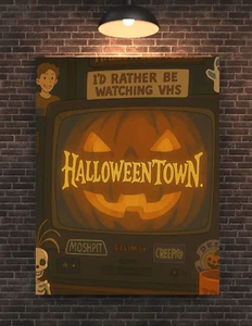 Halloweentown Vintage Poster - Picture 1 of 1