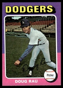 Topps Mini Doug Rau 1975 Dodgers de Los Ángeles #269 - Imagen 1 de 2