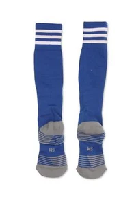 adidas Boy's Knee High Performance Socks Blue Size SM ESF17242 - Picture 1 of 2