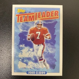 John Elway 1993 Topps Football - #264 Team Leaders - Denver Broncos - Picture 1 of 2