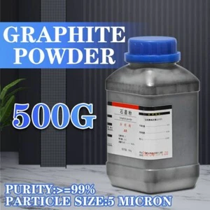 Graphite Fine Powder Analyze Pure Ar Lubricant Locksmith Cylinder Padlock 500g - Picture 1 of 12