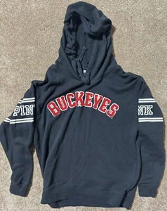 Pink Victoria Secret Ohio State Buckeyes Hoodie - Size Small - Picture 1 of 1