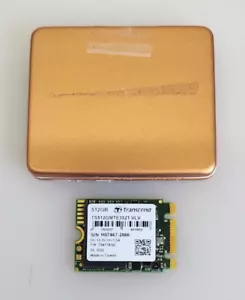 Transcend MTE352T 512GB 2230 M.2 SSD PCIe 3.0 x2 NVMe SteamDeck w/ Storage Case - Picture 1 of 3
