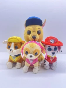 Paw Patrol TY Mini Boos Plush Beanie Soft Toys SET bundle - Picture 1 of 3