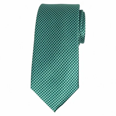 Corbata para Hombres John Henry Verde Miel Peine Tejido Clásico 3.25 Poliéster Corbata para Cuello Foto 1 de 4