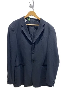 ARMANI COLLEZIONI Tailored Jacket Suit -- WOOL BLK Used - Picture 1 of 9
